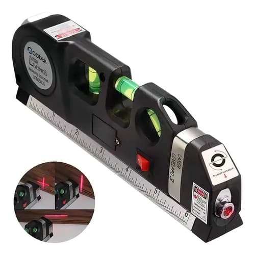 Nível Laser Profissional Trena 3 Estágios Nivelador Pro3
