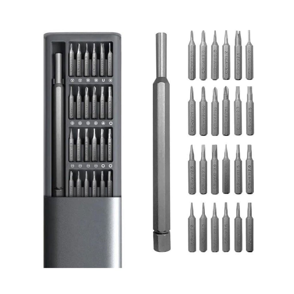 Kit Chave De Fenda 24 Pontas Desmontagem Notebook Celular