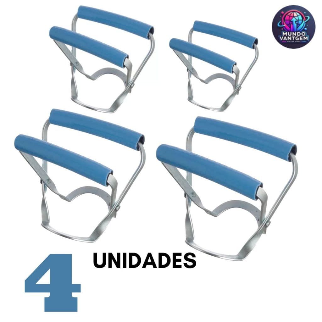 4 Alças Pegador Galão Garrafão De Água Mineral 10 Ou 20 Litros