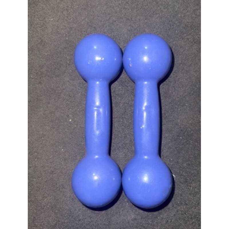 Par de halteres emborrachado 1kg roxo (leve defeito com pequenas bolinhas)
