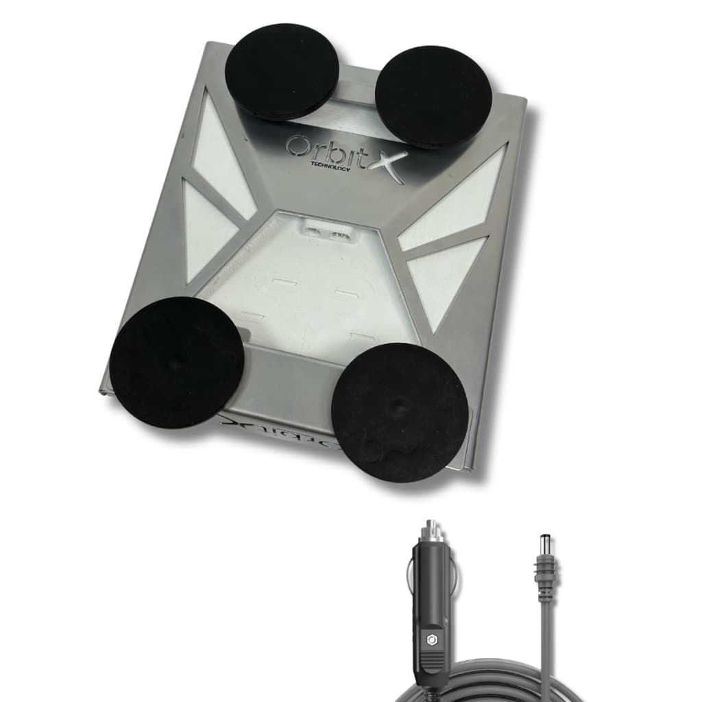 Base Veicular Para Starlink Mini + Imãs 88mm + Cabo 12v/24v