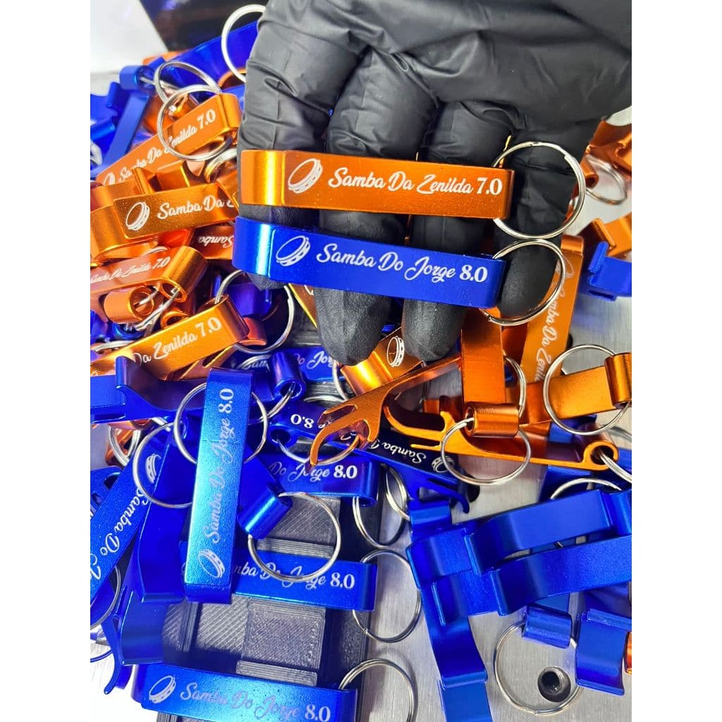 50 Chaveiros Abridor Personalizados