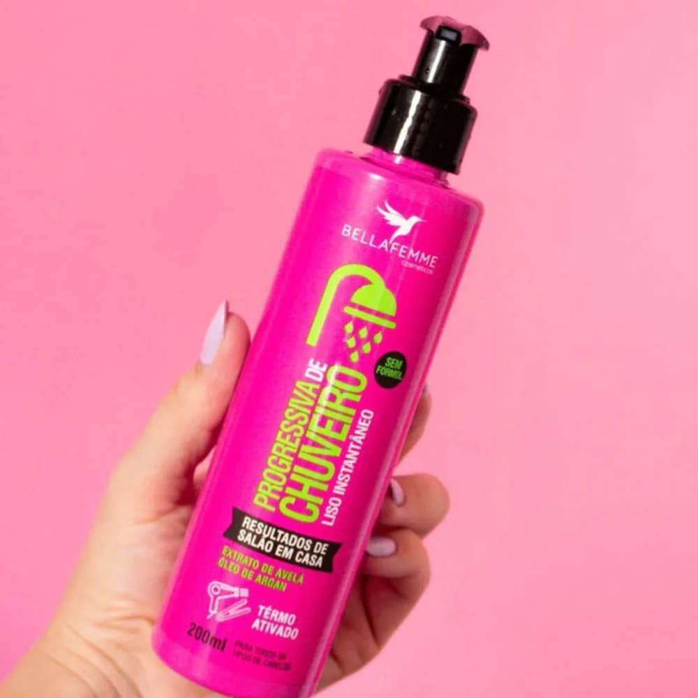 Progressiva de Chuveiro 200ml - Bella Femme