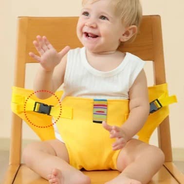 Cinto de Alimentação Bebê Assento Portátil Infantil Segurança Conforto Praticidade Para Uso Diário