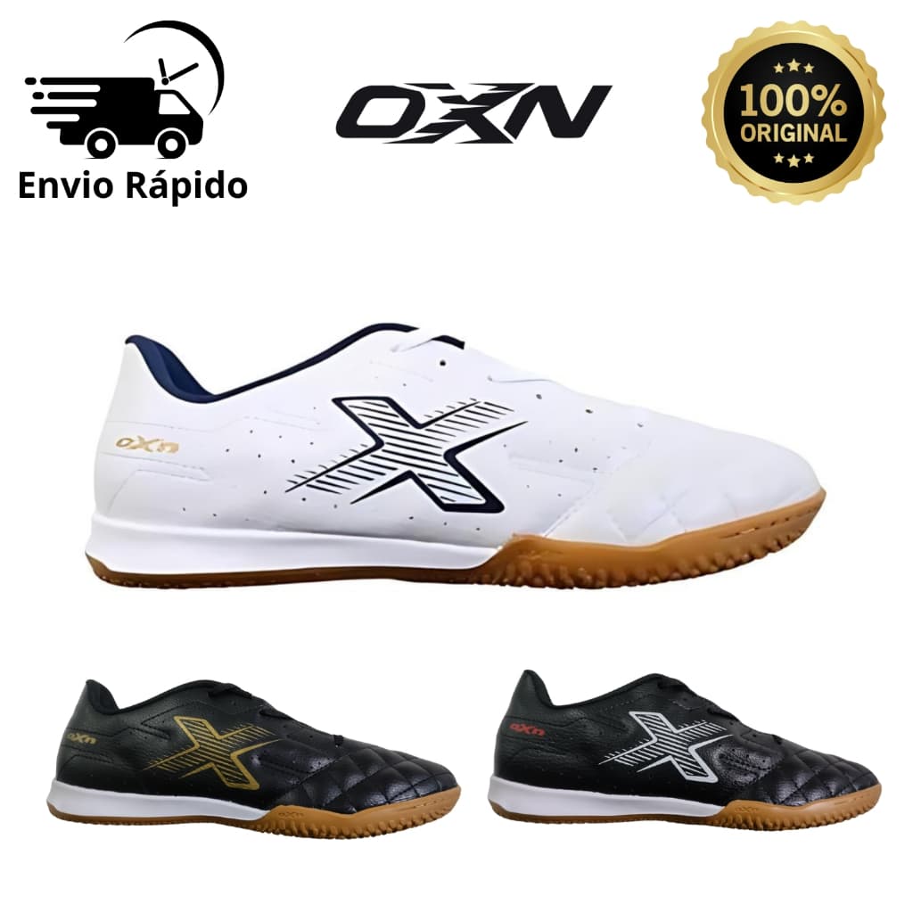 Chuteira Futsal Oxn Rio 2 X-Pro 2 Indoor Salão Quadra Costurada Original Reforçada