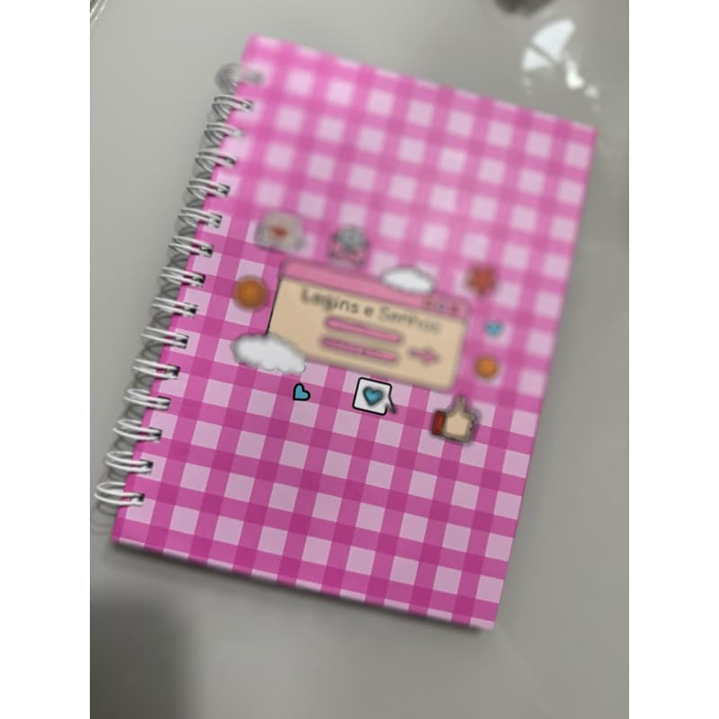 Caderno login e senhas capa dura