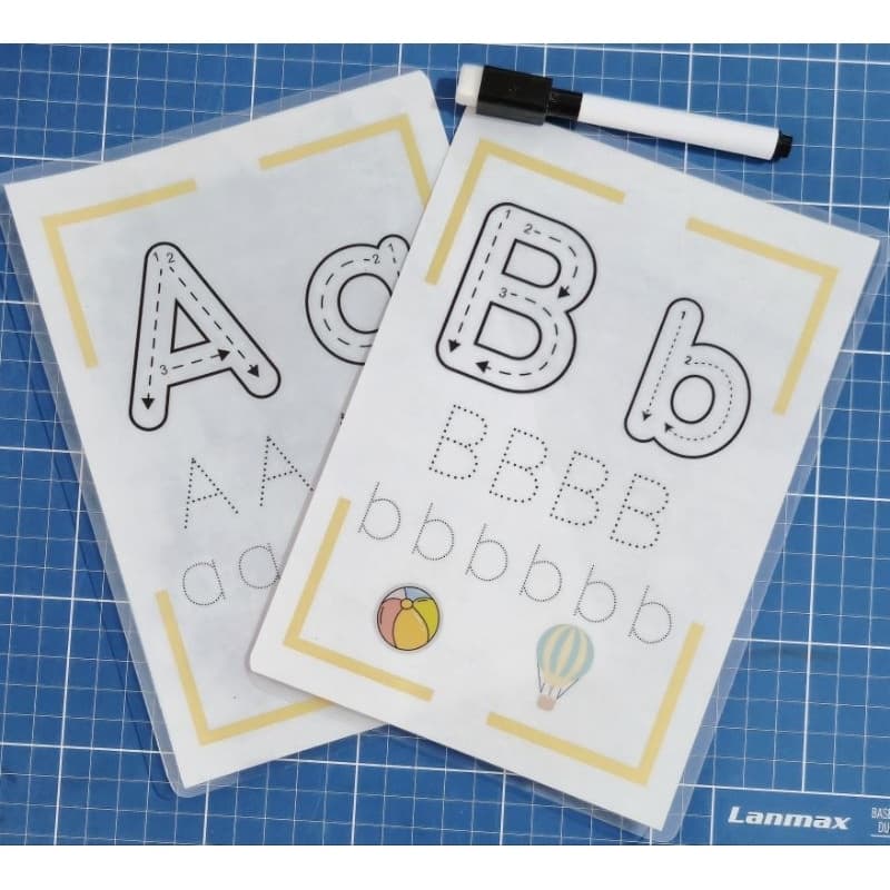Atividade alfabetização de A-Z + brinde!
