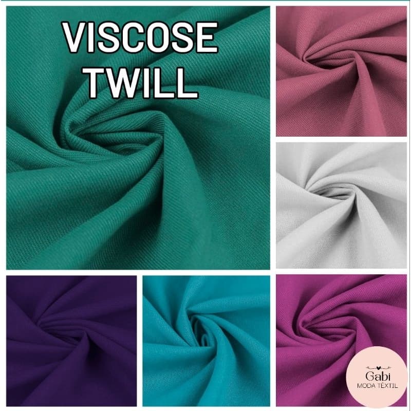 Tecido Viscose Twill (3m x 1,50m)