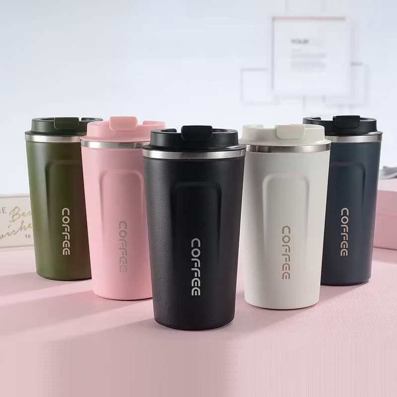 Caneca Copo Café Coffee Isolado Termico de Aço Inoxidável à Prova de Vazamento