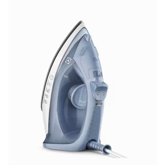 Ferro de Passar a Vapor Electrolux Efficient ESI10 com Spray e Base Antiaderente - Azul