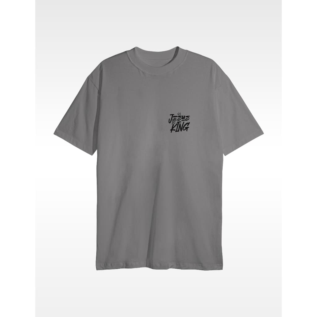 Camiseta Streetwear 100% Algodão Jesus is King