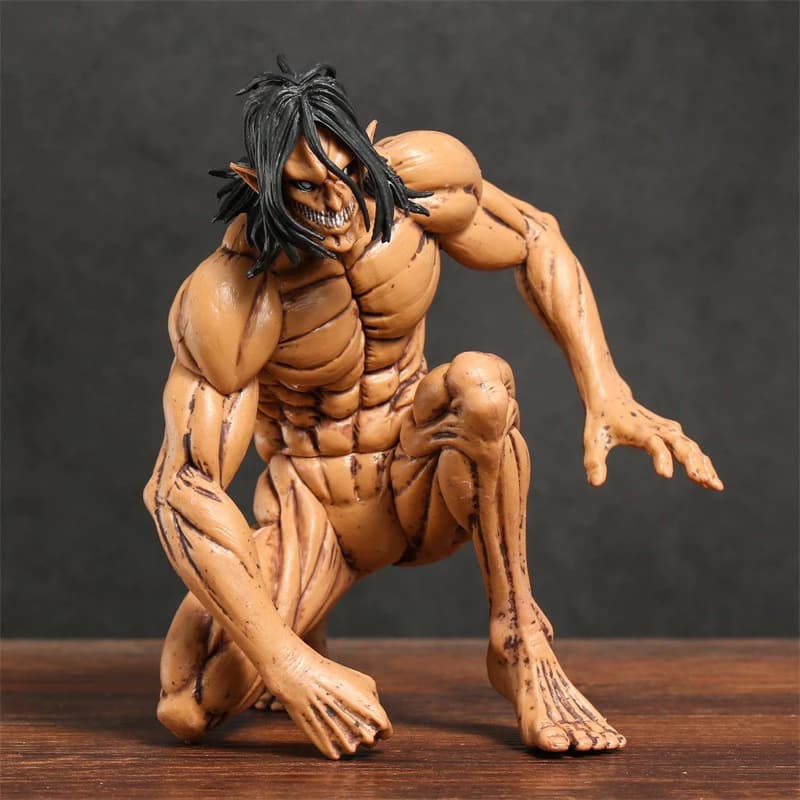 Action Figure - Eren Yeager, Attack of Titan - 14cm