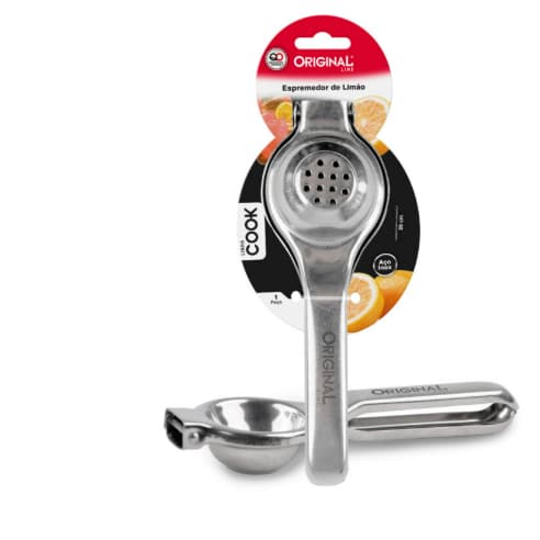 Espremedor Limão Laranja Suco Gourmet Inox Forte Resistente