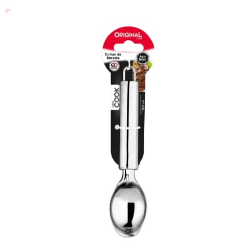 Colher Concha de Sorvete Bola Inox 19,5cm Original Line