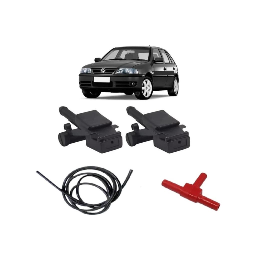 2 Brucutu Esguicho Ejetor + Mangueira Gol G3 G4  Fox Polo Saveiro G3