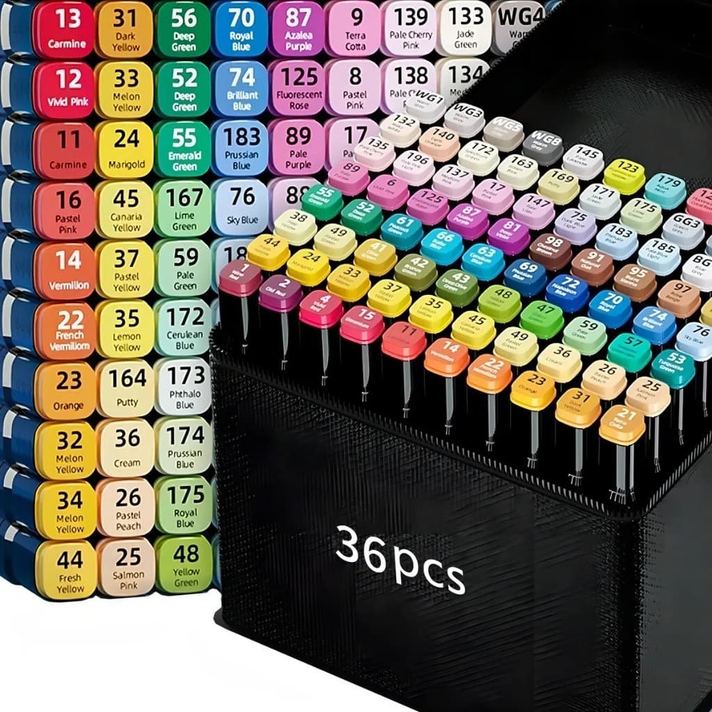 24/36/48/60/80/120 Cores touch marker Caneta Marcadora Com Ponta Dupla/Pintura De Arte/Aquarela/Material Escolar/Escritó