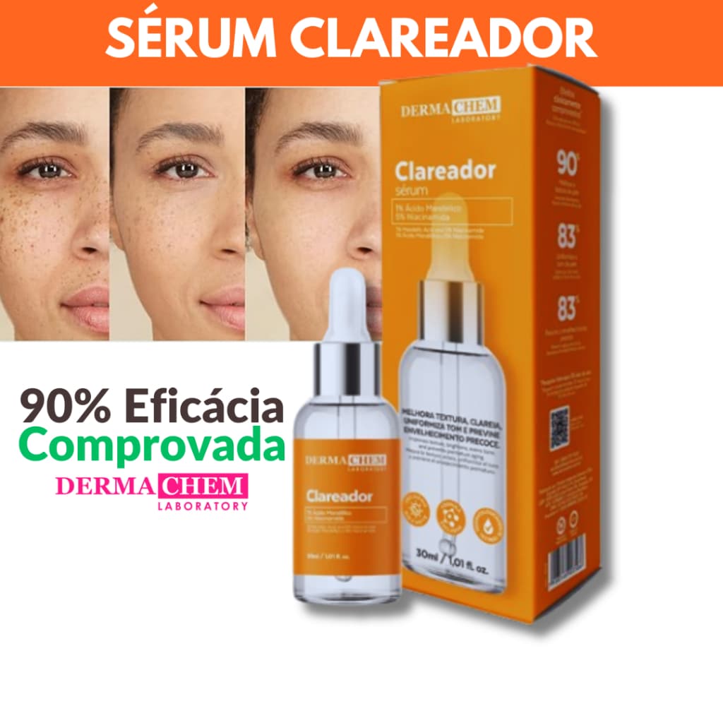 Serum Clareador Manchas Melasma 30ml Dermachem