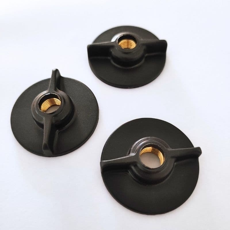 Porca da Hélice de 2 ou 3 pás para motor elétrico Phantom 34/44/54 lb, marca Marine Sports
