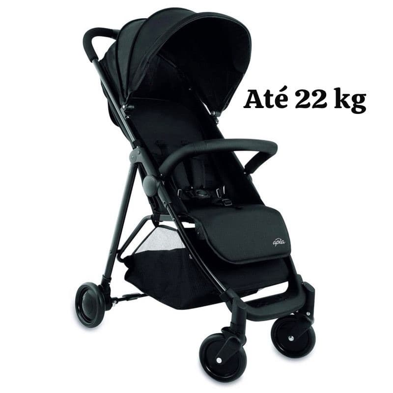 Carrinho de Bebê até 22 kg Compacto Berço e  Passeio Tour - Ápia
