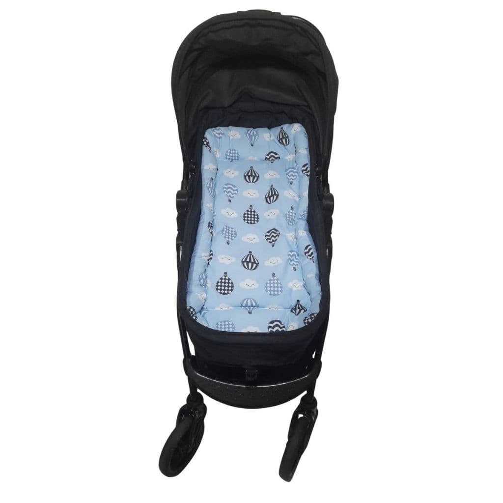 Colchão Colchonete para Bebê Carrinho Moises Menina Menino Varias Estampas PROMOÇÂO Portátil
