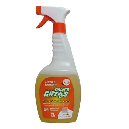 Power Citros Ultra Limpador Multifuncional Desengordurante Desengraxante 1 LT Laranja Premium