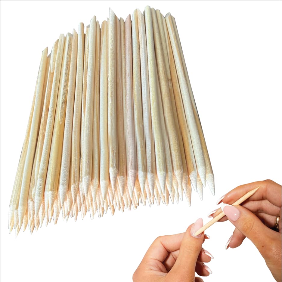 300 Palitos Manicure de Laranjeira para Manicure Profissional