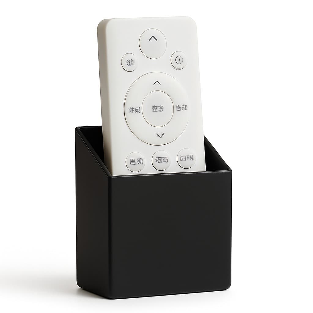 Suporte de Parede Porta Controle Remoto Universal TV e Ar-Condicionado – Organizador Multiuso