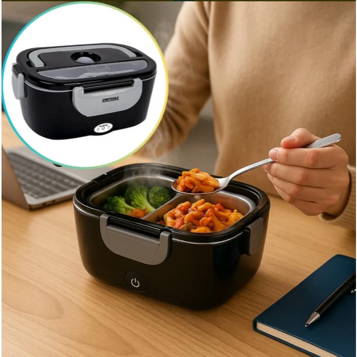 Marmiteira Elétrica Térmica Bivolt Escritorio Trabalho Casa Escola Comida quente em qualquer lugar