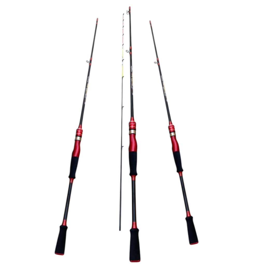 Vara de Pesca Vara Ultra light Molinete 100% Carbono Tilápia Piapara Piau ponta super sensivel cor aleatoria