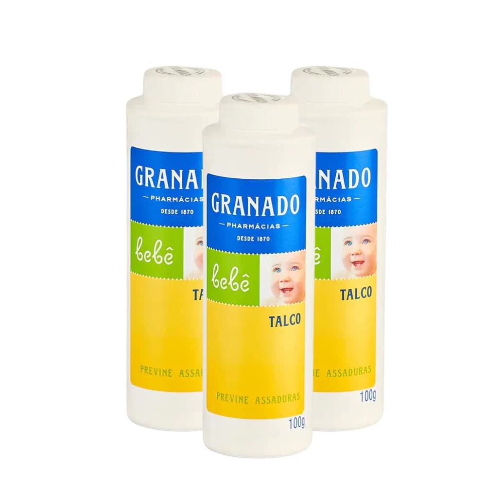 Talco Granado Bebê 100g Prevenção de Assaduras