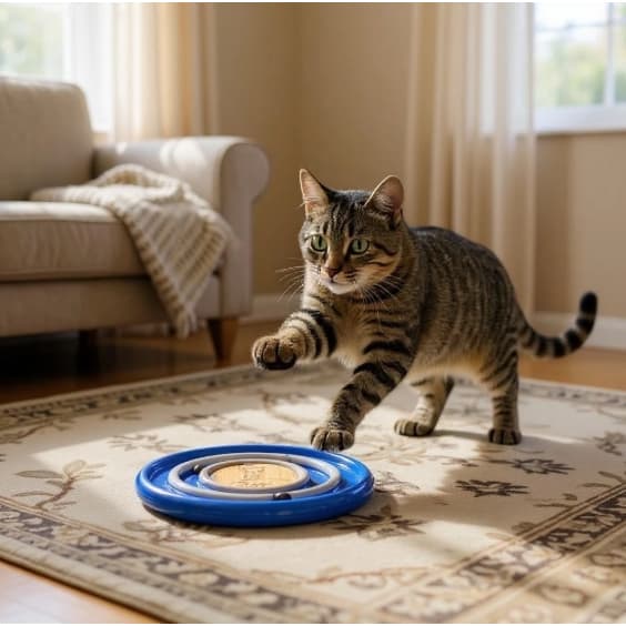 Brinquedo para gatos play cat 2 pistas