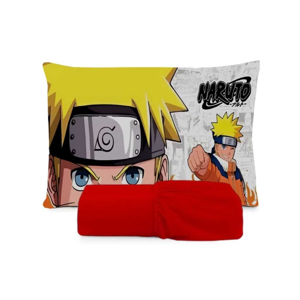 JOGO DE LENÇOL SOLTEIRO INFANTIL DE LUXO NARUTO MANGA FRONHA TRAVESSEIRO LENÇOL DE ELASTICO