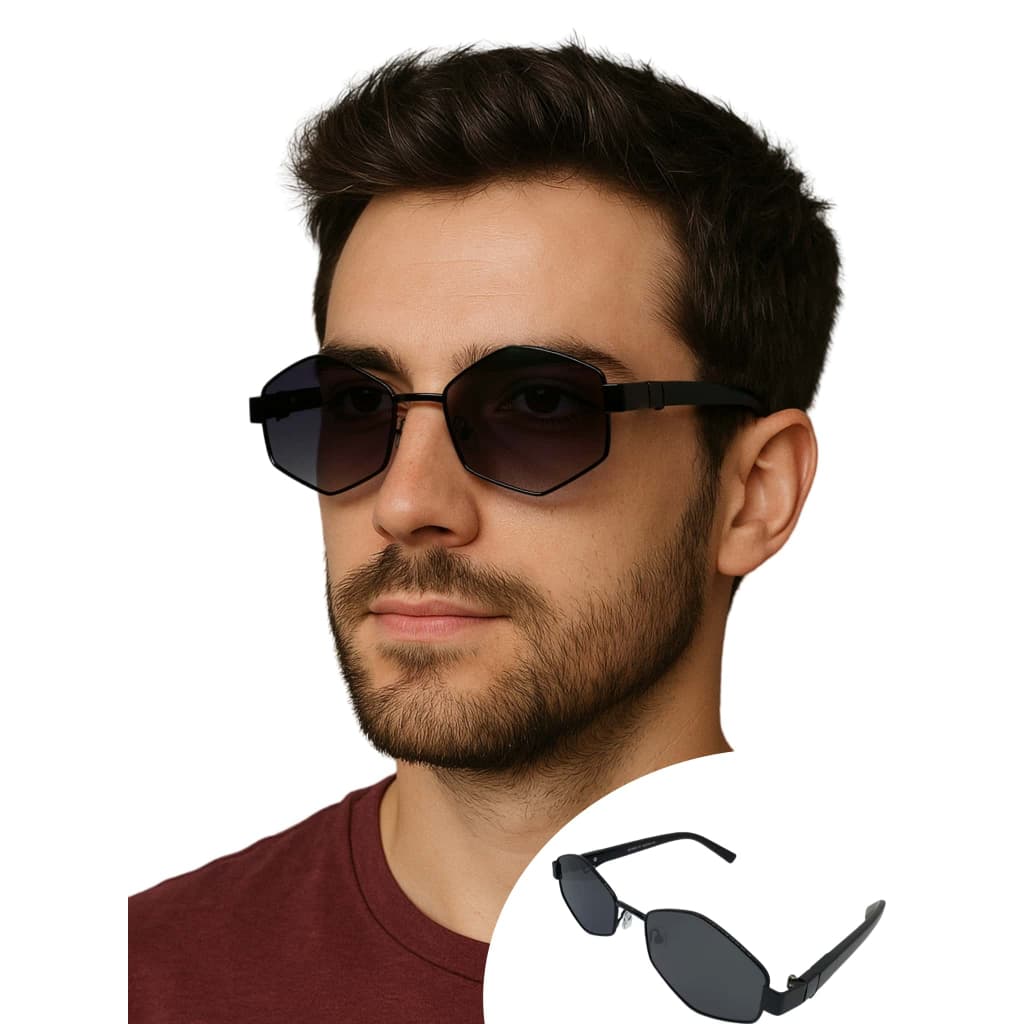 Óculos de sol para homens proteção solar uv trabalho ao ar livre