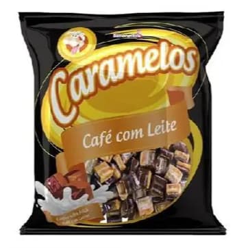 bala de cafe com leite Simonetto 500g/ sabor cremoso/ ideal para festas  sobremesas