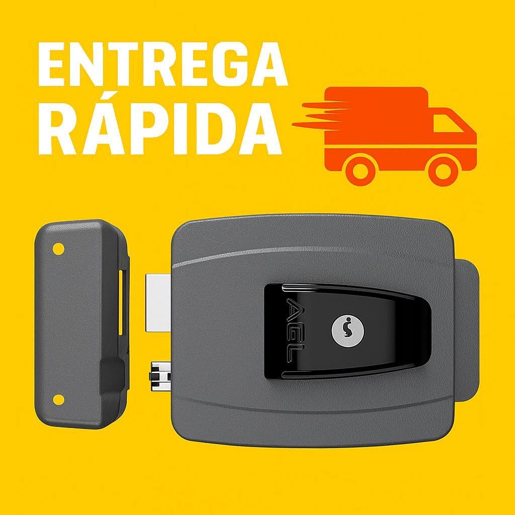 FECHADURA ELÉTRICA AL100R PORTAO SOCIAL PPA HDL AGL INTELBRAS