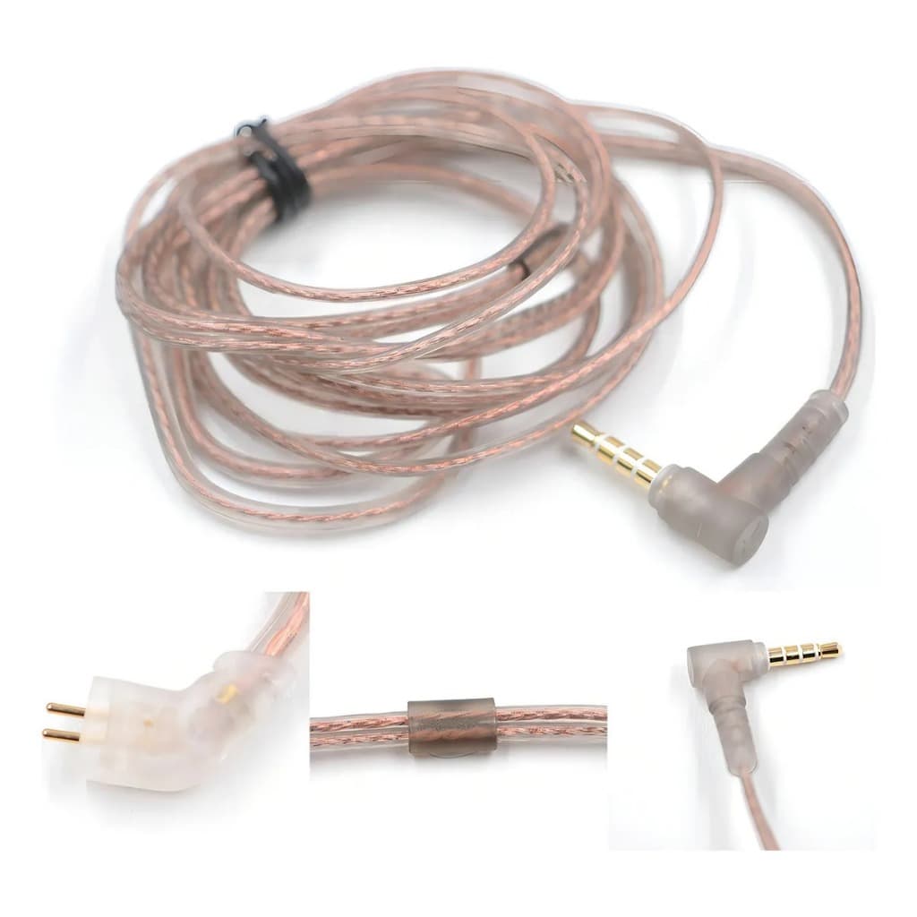 Cabo Kz Tipo B Sem Microfone Para ZST,ZS10,AS10,BA10,ED12,ZSR, ES3, ES4 , ZST X, EDX, AS06