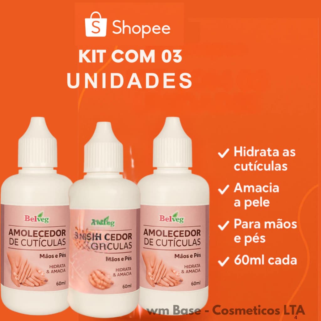 Amolecedor de Cutículas Hidrata e Nutre Mãos e Pés Perfeitos em Minutos Excelente Produto