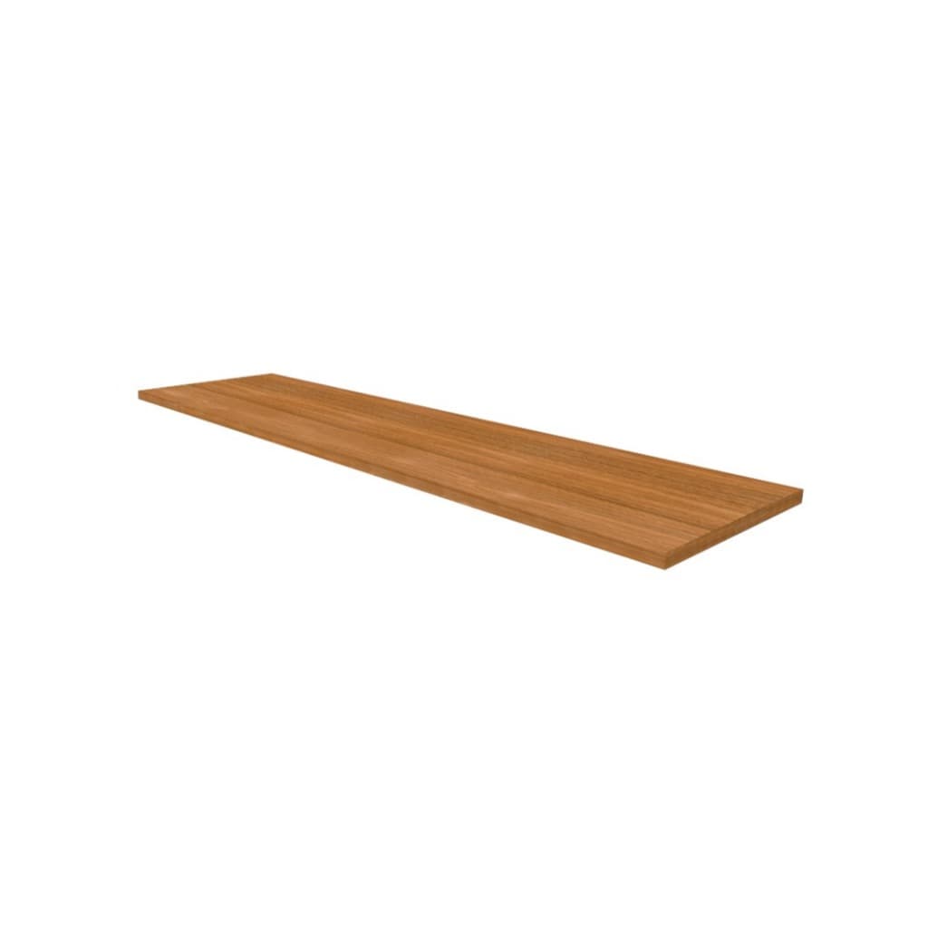 Prateleira Flutuante 80x10 15mm Freijó Com suporte
