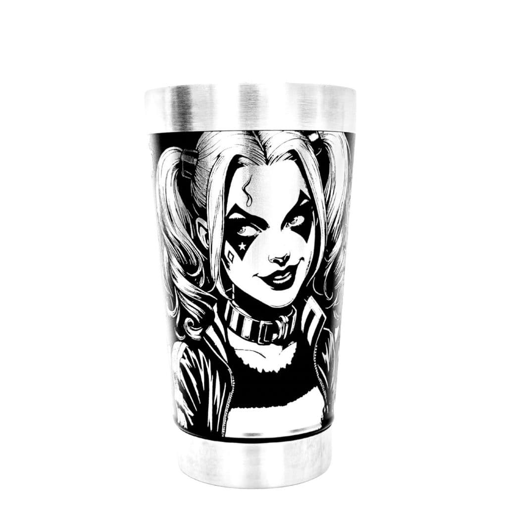 Copo Térmico Personalizado 473ml GRAVAÇÃO a laser PREMIUM presente criativo fã ARLEQUINA