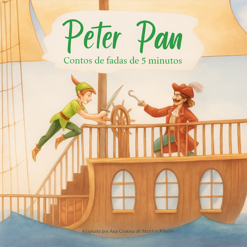Livro Infantil Contos de Fadas de 5 Minutos Peter Pan