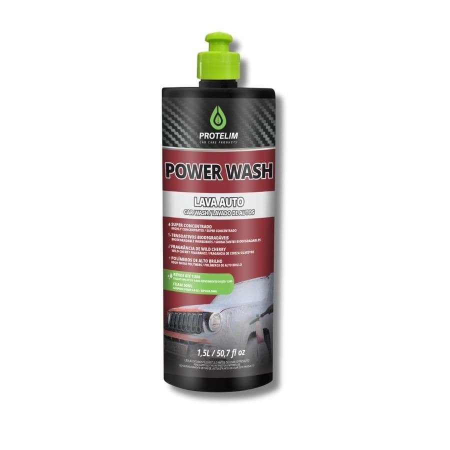 Shampoo Automotivo Concentrado  Power Wash 1,5L Protelim