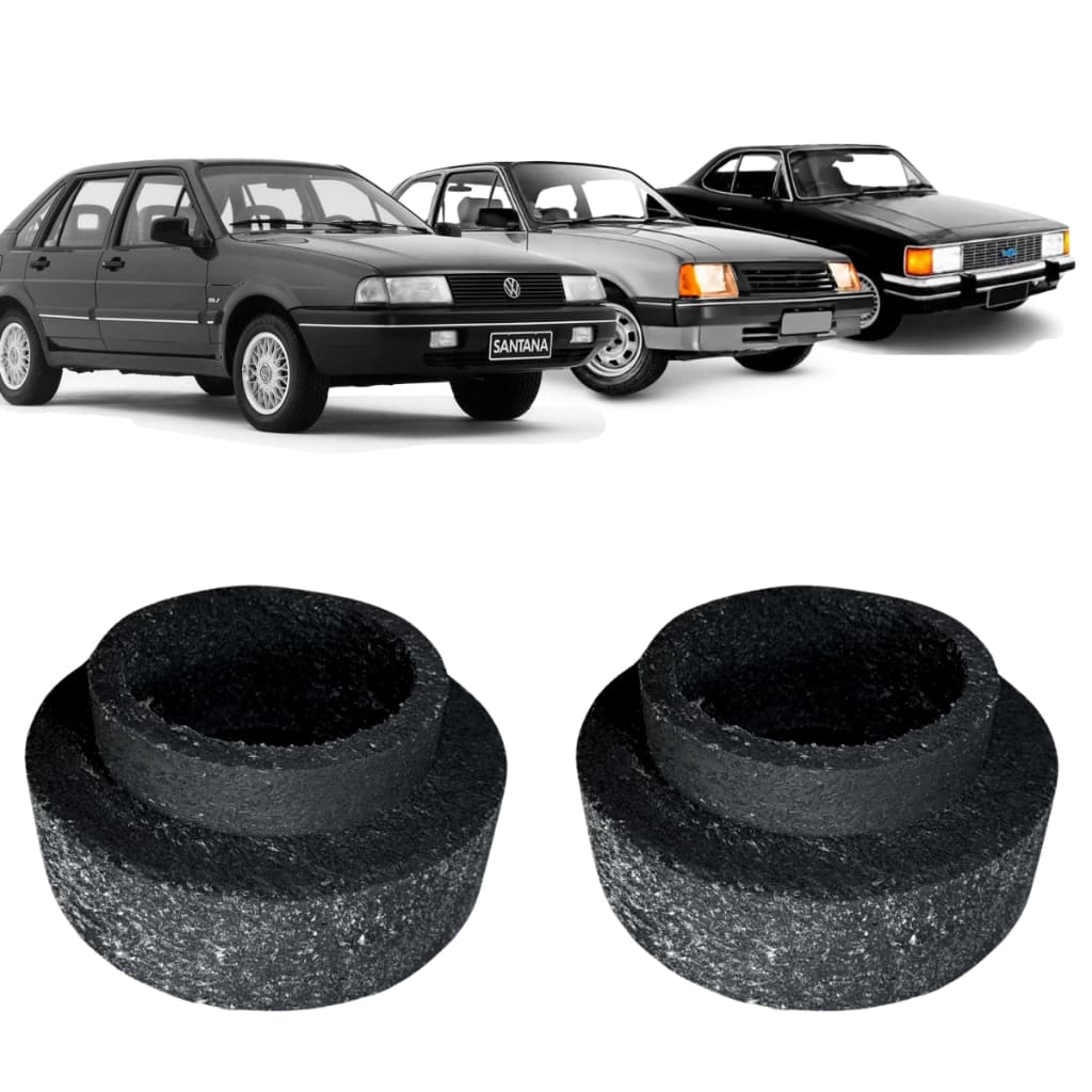 Kit Calço De Mola Dianteiro 3,5cm Santana Opala Chevette