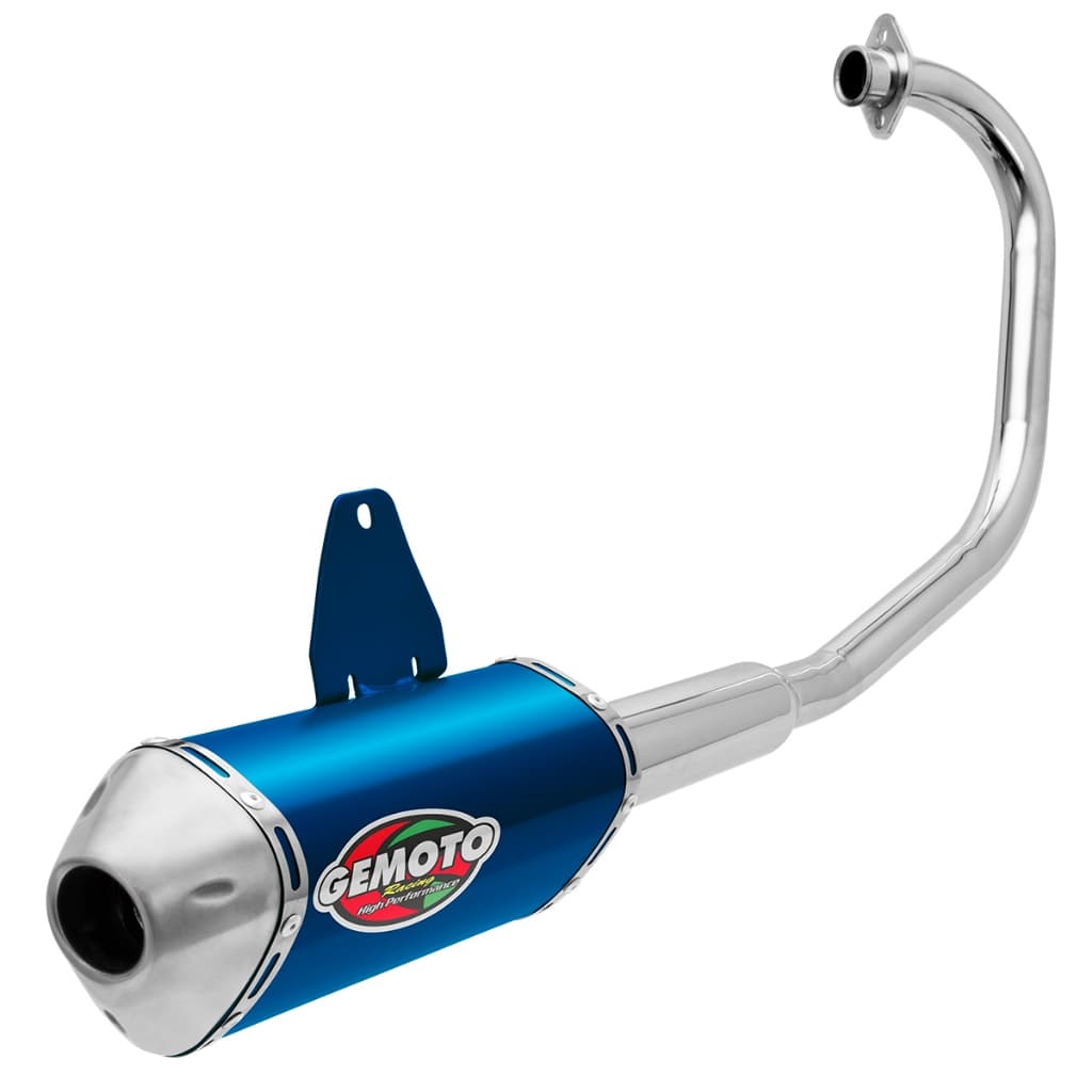 Escapamento Escape Para Moto Gemoto Racing 3 Trioval Titan 150 Sport 2005 2006 2007 2008
