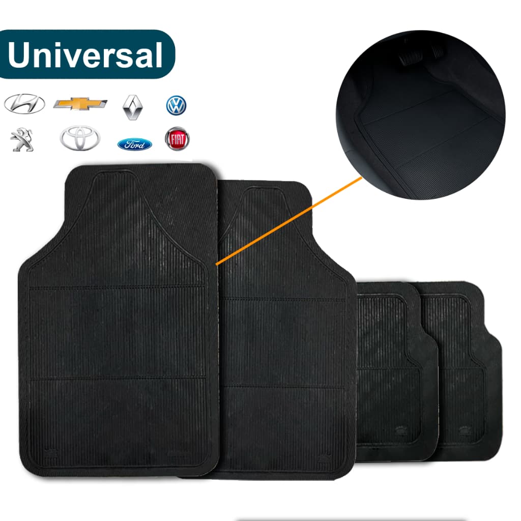 Tapetes Automotivo tapete carro luxo universal Borracha Modelo Flash carpete para carro universal