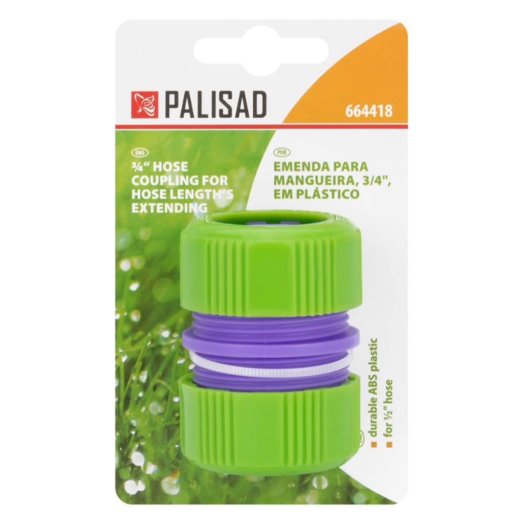 Emenda De Plasticco Para Mangueira 3/4Polegadas Plastico