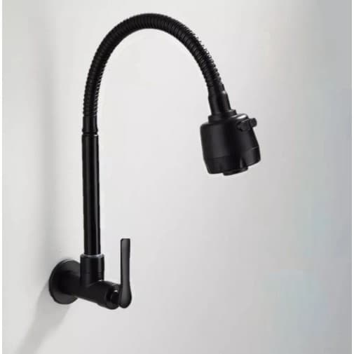 Torneira Gourmet Cozinha Parede 2 Jatos Flexível Chuveirinho