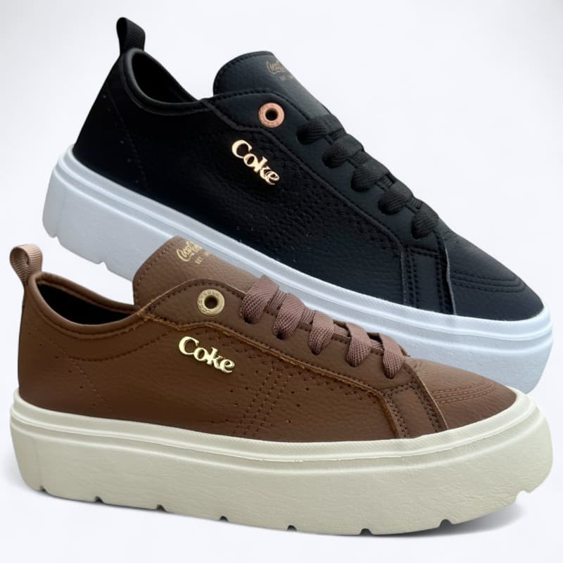 Tênis Coca Cola Harmony Flow Town Feminino Cc2604s