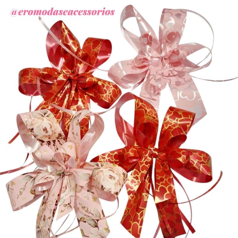 kit Laços Prontos Para kit Presente 12 ou 20 Laços Prontos Para Presente Tam 12cm×13cm