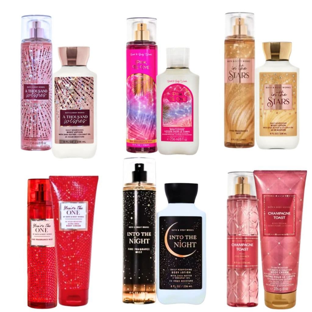 Kit Bath & Body Works Original • Body Splash + Hidratante • Diversas Fragrâncias USA 236ML