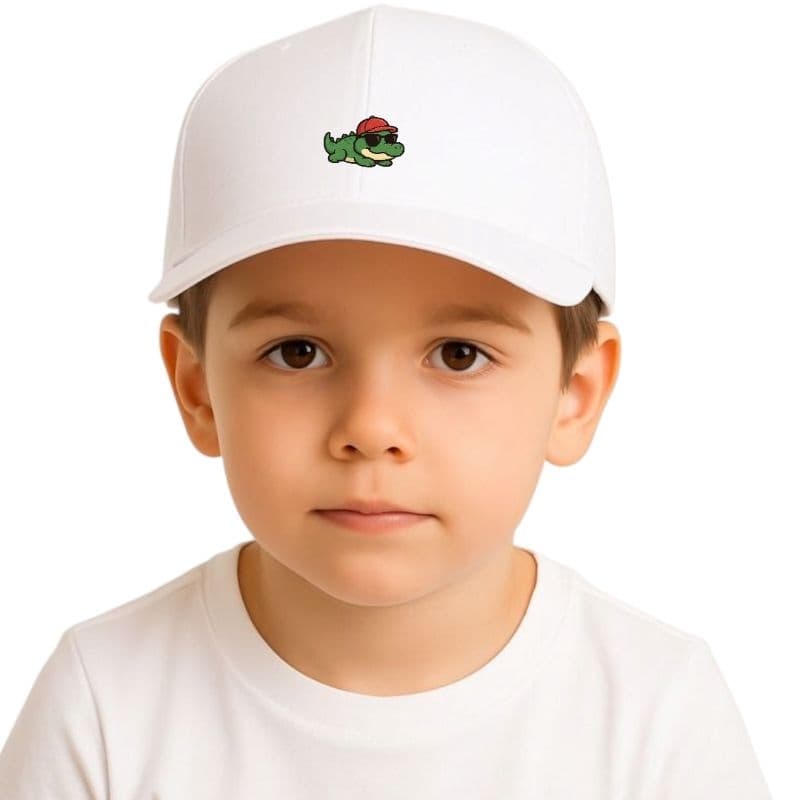 bone infantil 2 a 6 anos jacare Boné infantil